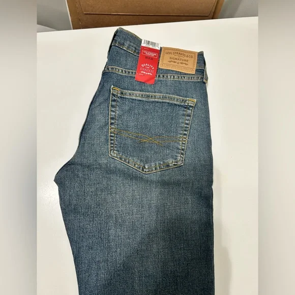 Levi's Signature Straight Blue Jeans